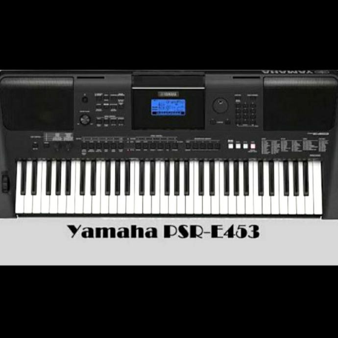 Keyboard Yamaha Psr E453 Original Garansi Resmi Murah New Bagus