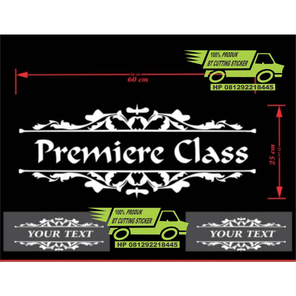 Stiker Cutting Bahan Oracal Stiker kaca mobil sticker mobil custom teks suka suka sticker kaca mobil