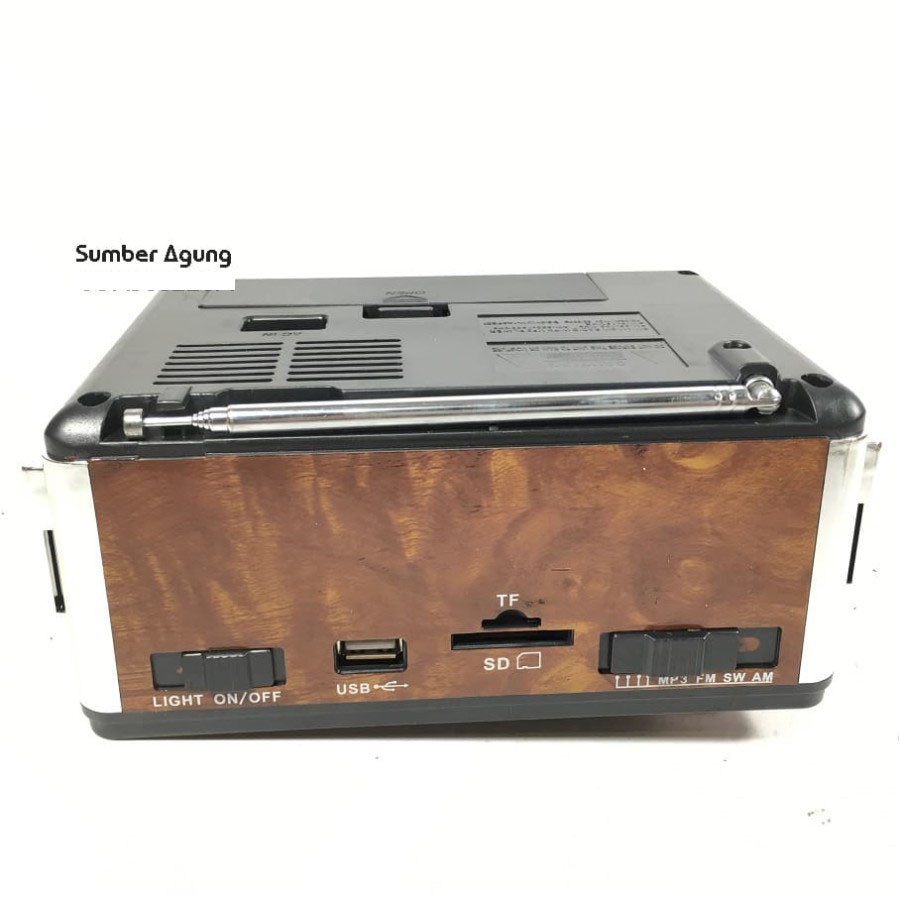 Mitsuyama MS4030 RadioSpeaker Portable AC DC Senter Besar FM AM SW