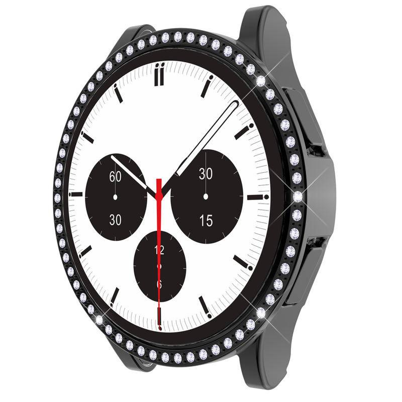 Casing Hard Case Bumper Samsung Galaxy Watch 4 5 Pro 40mm 44mm 42mm 46mm Hias Berlian Imitasi
