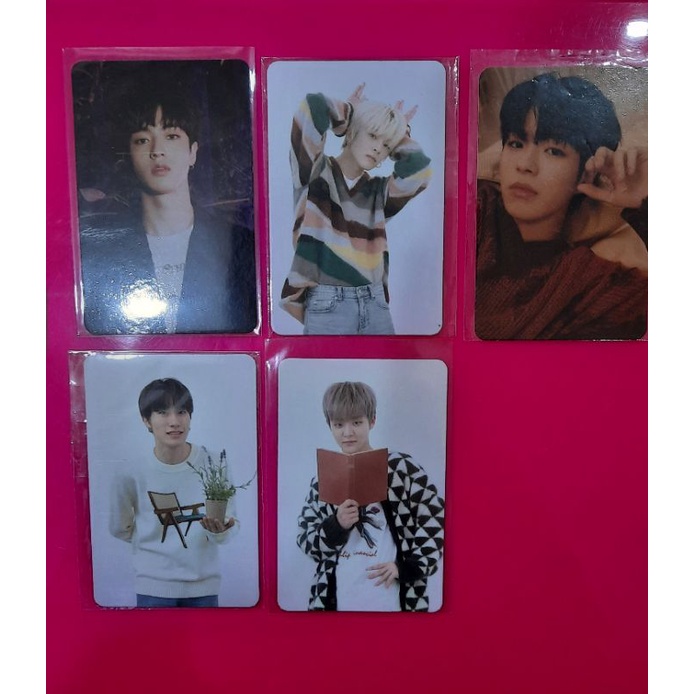 photocard pc bundle haruto,ar jihoon