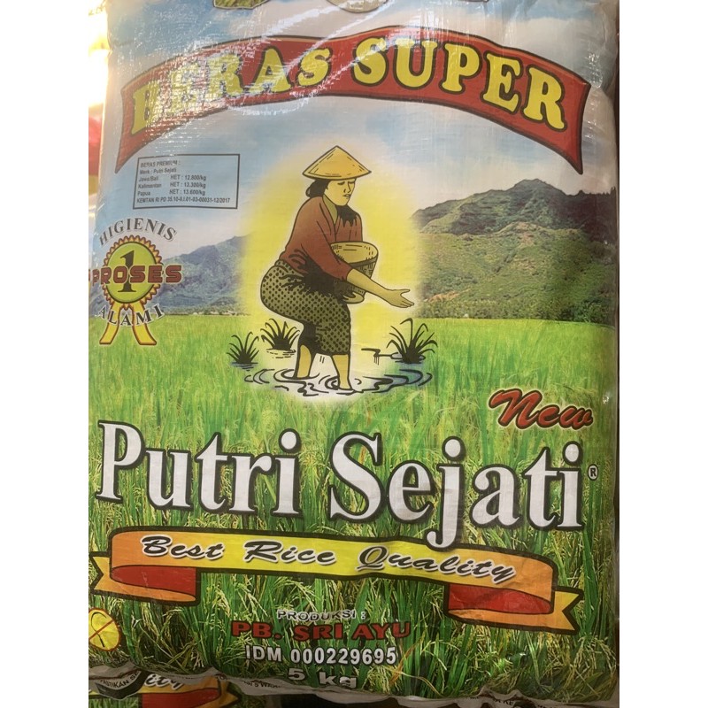 

Beras Putri Sejati 5kg