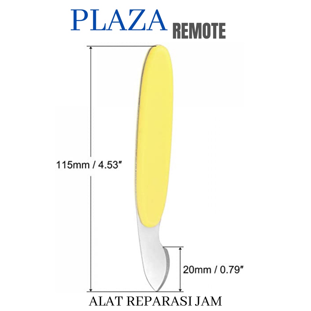 ALAT PEMBUKA TUTUP BELAKANG JAM TANGAN atau PISAU CONGKEL JAM TANGAN biru merah kuning