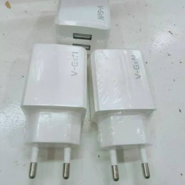 Batok charger vgen 2.4A/ kepala charger vgen original/ kepala usb 2.4A