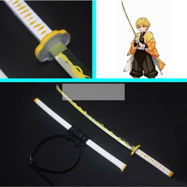 Pre Order Pedang Kimetsu No Yaiba Sword Tanjiro Zenitsu Shinobu Giyuu Shopee Indonesia