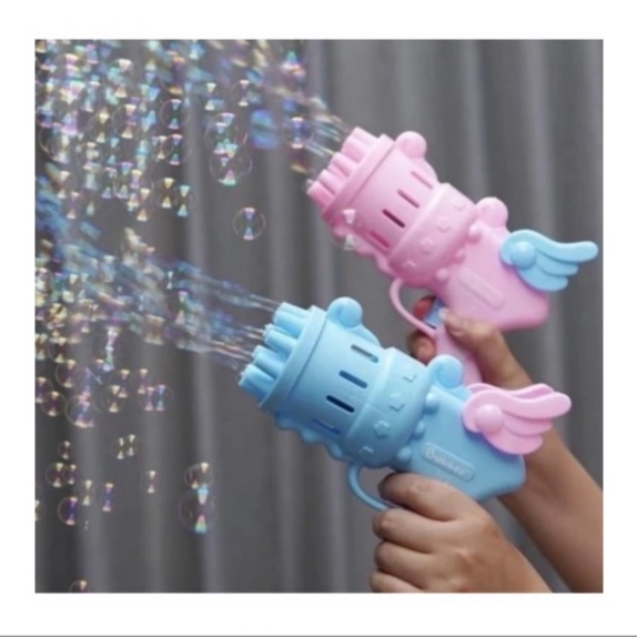 MAINAN GELEMBUNG SABUN DREAM BUBBLE COVER BIRU / PINK