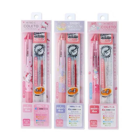 

Pilot Hi-Tec-C Coleto 4 Multi Pen Sanrio 0.4mm Limited Edition