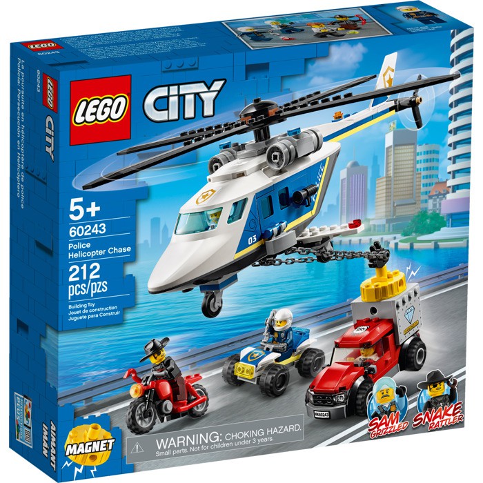 Lego 60243 City Police Helicopter Chase