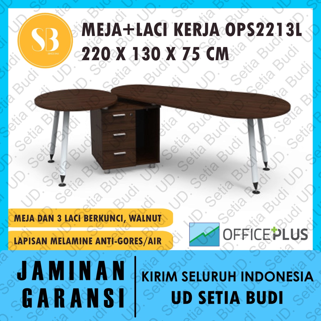 Meja + Laci Direktur Office Plus OPS 2213 L