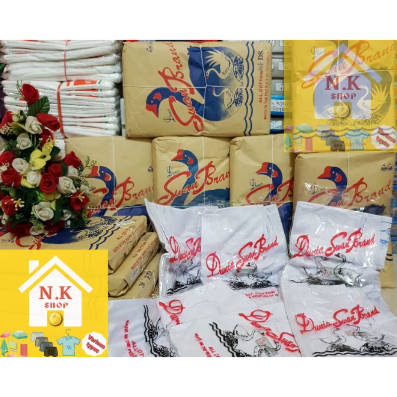 SINGLET SWAN / Kaos Dalam Swan / Kaos Dalam Putih Polos / Kaos Dalam Cotton