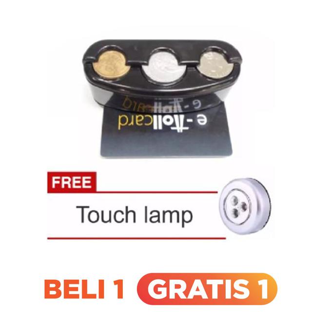 Promo tempat koin kartu 3 slot + stick lampu led serbaguna