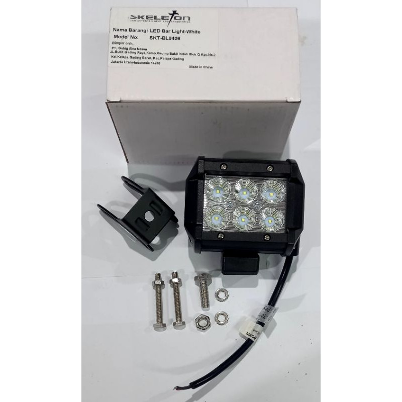 Skeleton LED Light Bar 4 inch Lampu Tembak Mobil SKT-BL0406