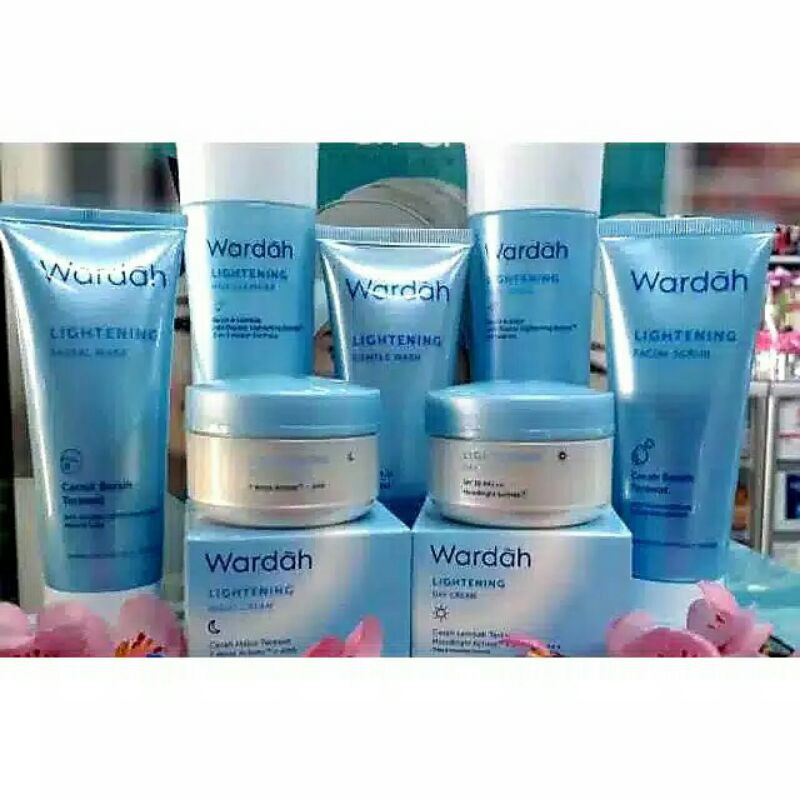 (COD) PAKET WARDAH LIGHTENING SERIES
