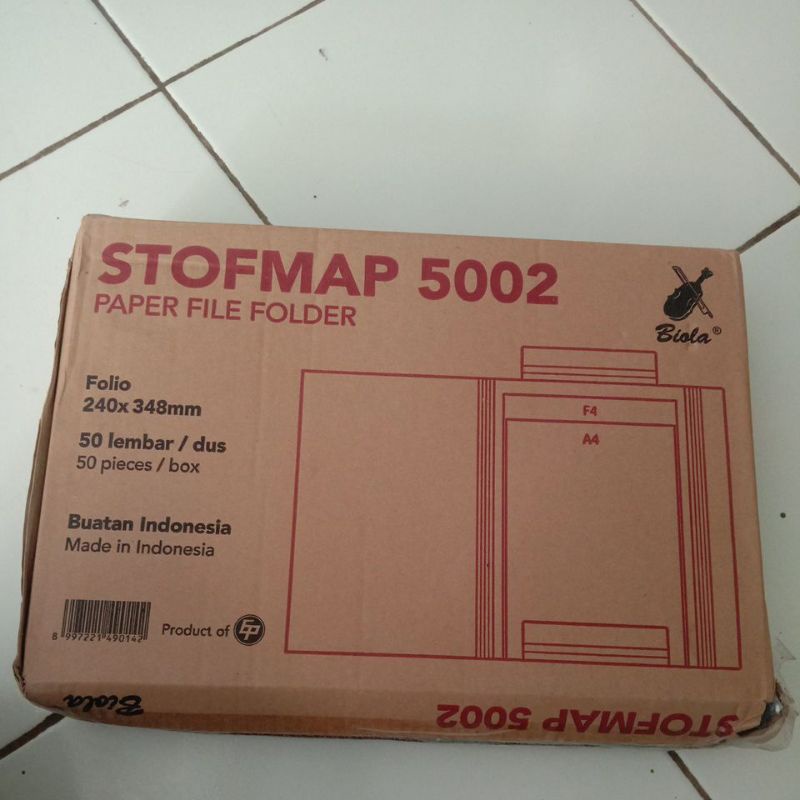 

map biola strofmap 50002 paper file folder