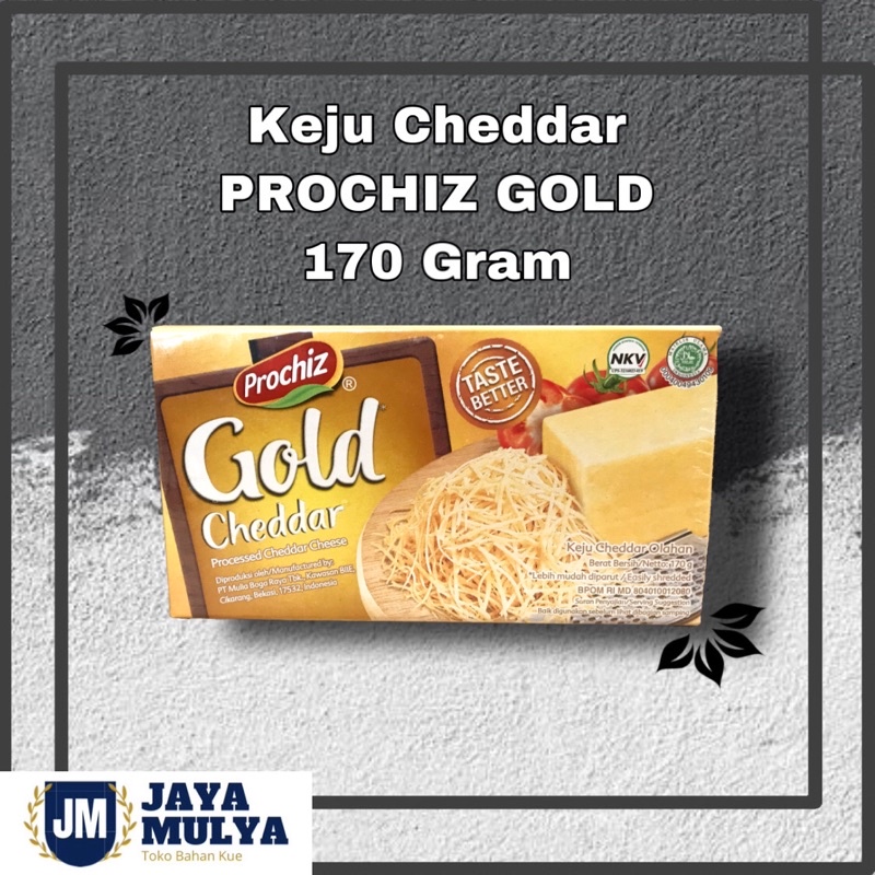 

Cheese / Keju Prochiz Gold Cheddar 170g