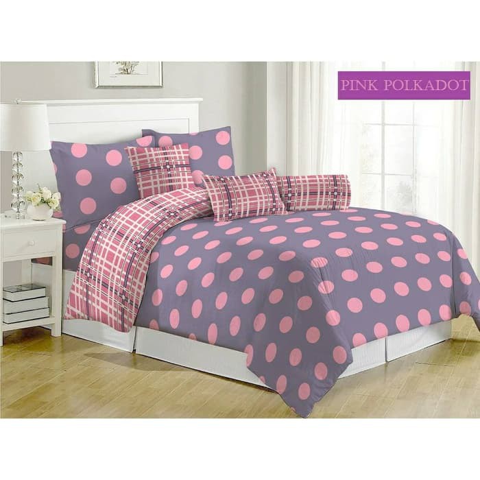 SS iSPREIi FATA SIGNATURE 160 PINK POLKADOT 160X200 QUEEN 