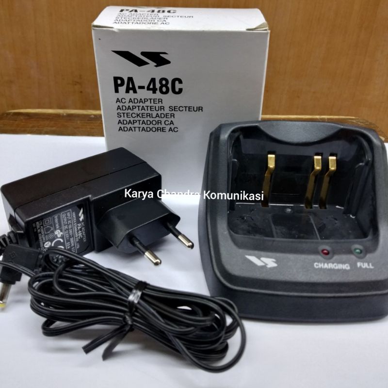 CHARGER PA-48A & CD-15 CHARGER HT YAESU VX-5 VX-6 VX-7