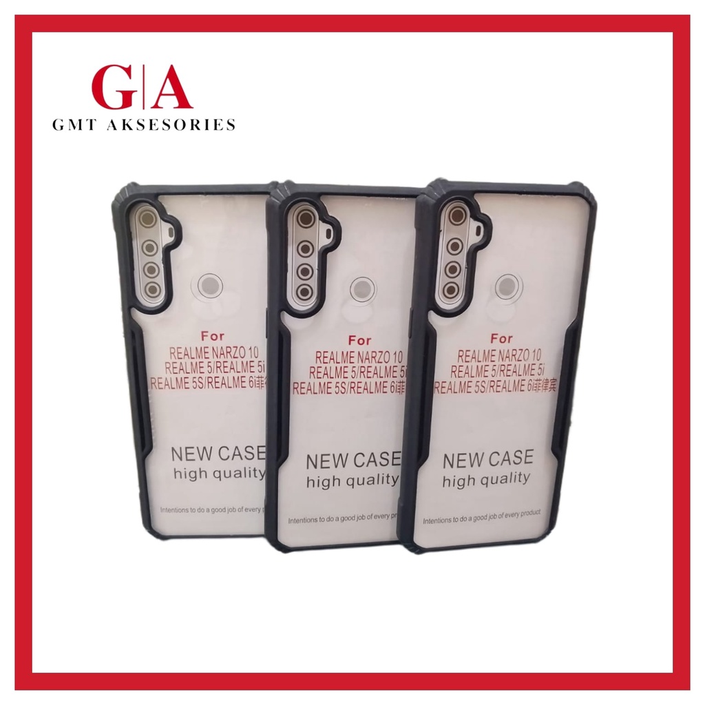 CASE FUSION ARMOR SHOCKPROOF REALME NARZO 10/5/5I/5S/6i ~ GA