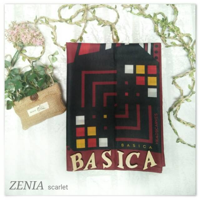 ZENIA - Printed Voal Ultrafine Premium Shiny