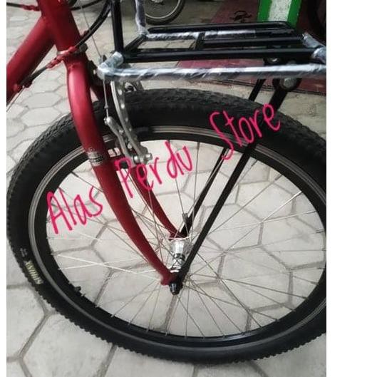  Sepeda  Federal  Jadul  Biru Putih Sepeda  Lipat