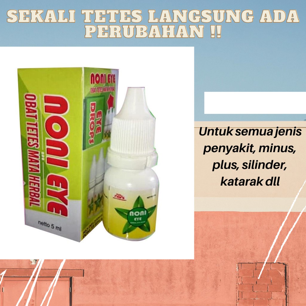 OBAT TETES MATA NONI EYE SEKALI COBA LANGSUNG ADA PERUBAHAN