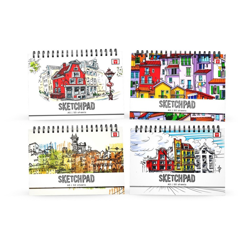 

Buku Sketsa / Sketch Pad A5 Tiara 50 Lembar
