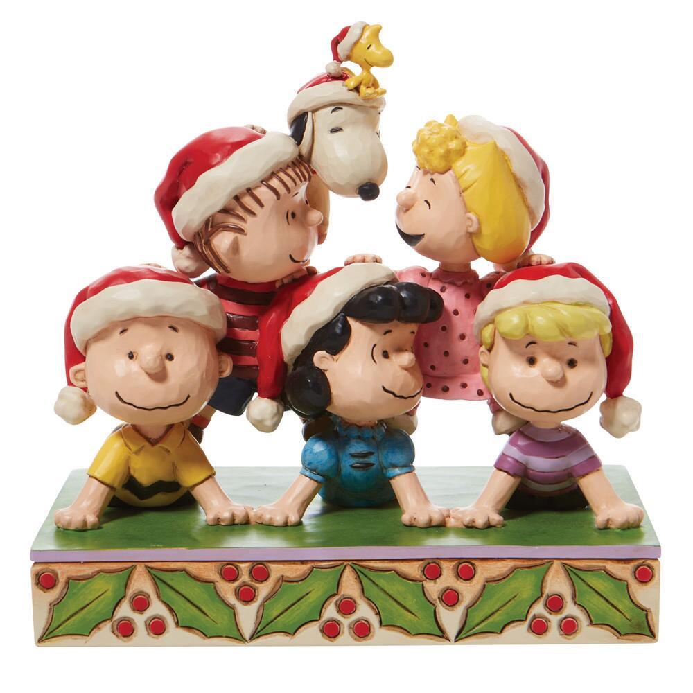 Jual Enesco SNOOPY By Jim Shore - JSPEA Peanuts Holiday Stacking ...