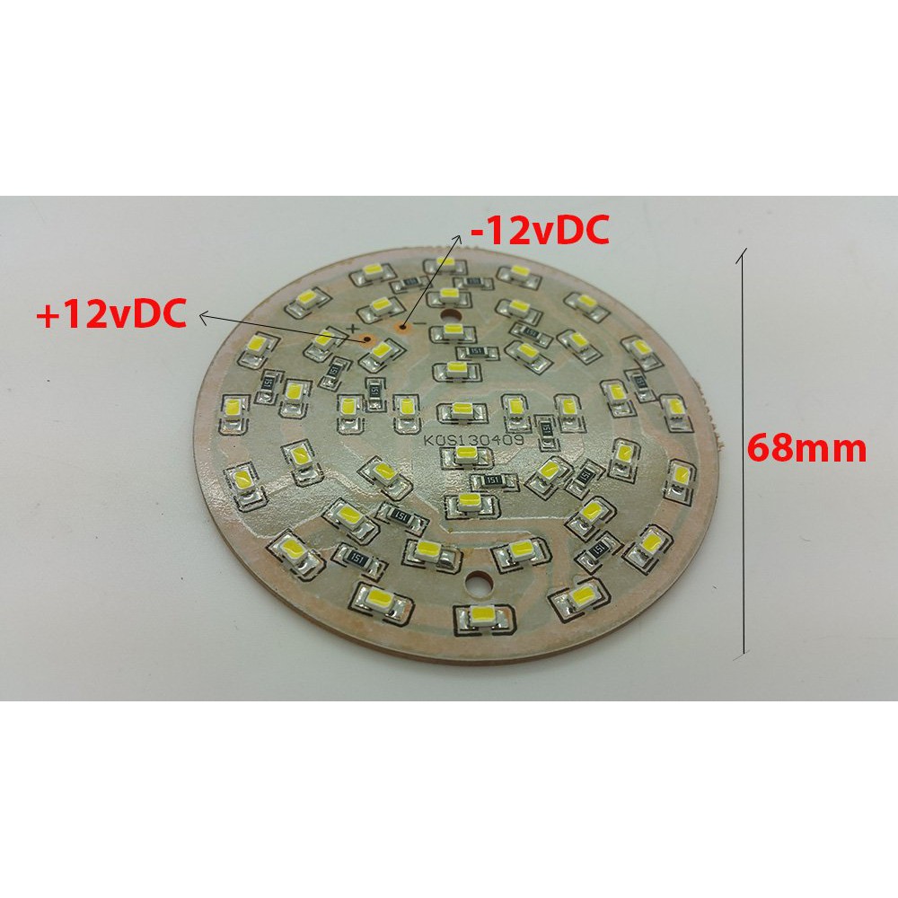 Led SMD PCB Bulat Toso 42 Led 68 MM