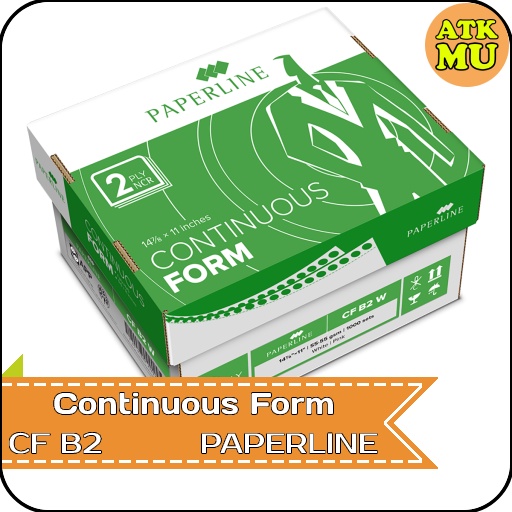 

Kertas Continuous Form 14 ⅞" x 11" 2 PLY NCR B2 Paperline