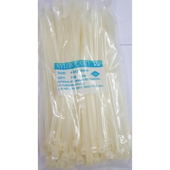 

♧ Cable Ties / Kabel Ties 20cm x 4.8 Hitam / Putih ►