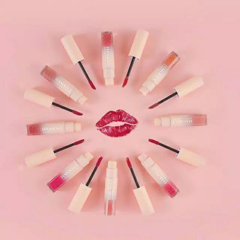 HANASUI MATTEDORABLE LIPCREAM - 8 VARIAN