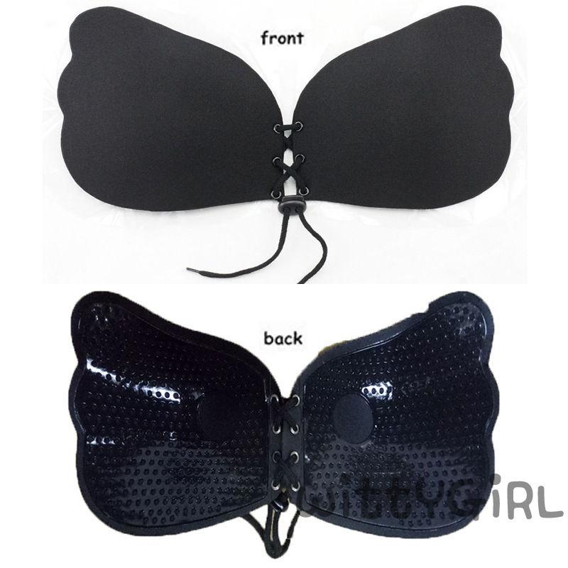 Bra Push Up Tempel Invisible Backless Tanpa Tali Bahan ...