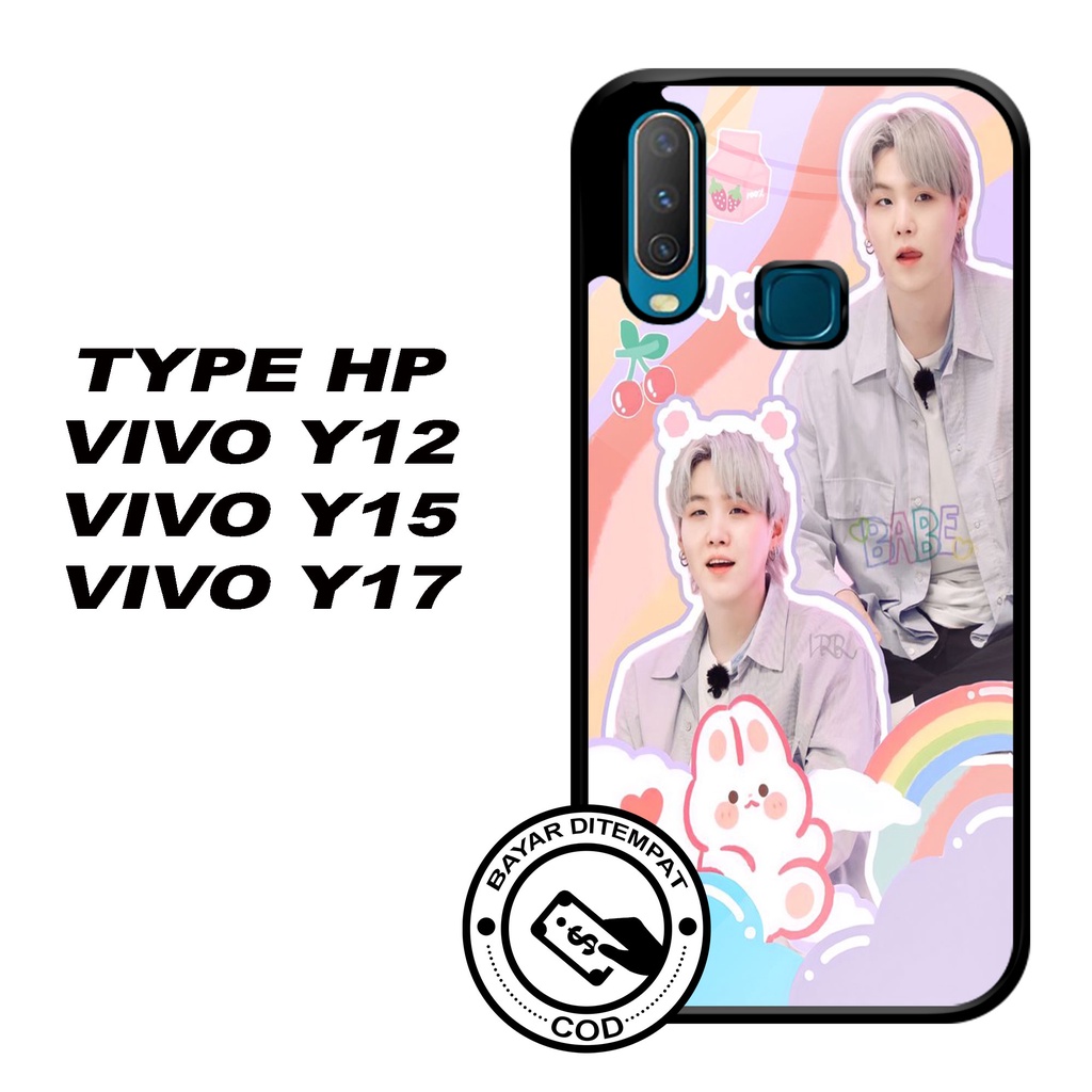 SRC - Case Vivo Y12 Y12i Y15 Y17 Motif Artis Korea KPOP Casing Hardcase Glossy 2D Terbaru Silikon So