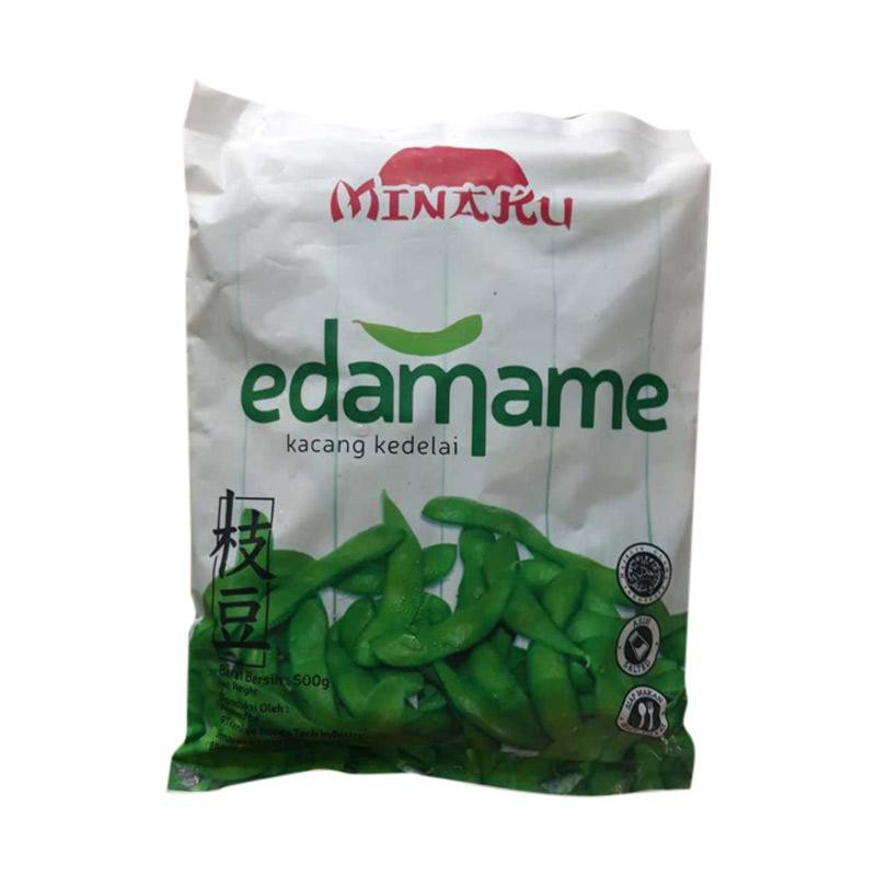 Jual Minaku Edamame 500 Gram Kacang Kedelai Shopee Indonesia