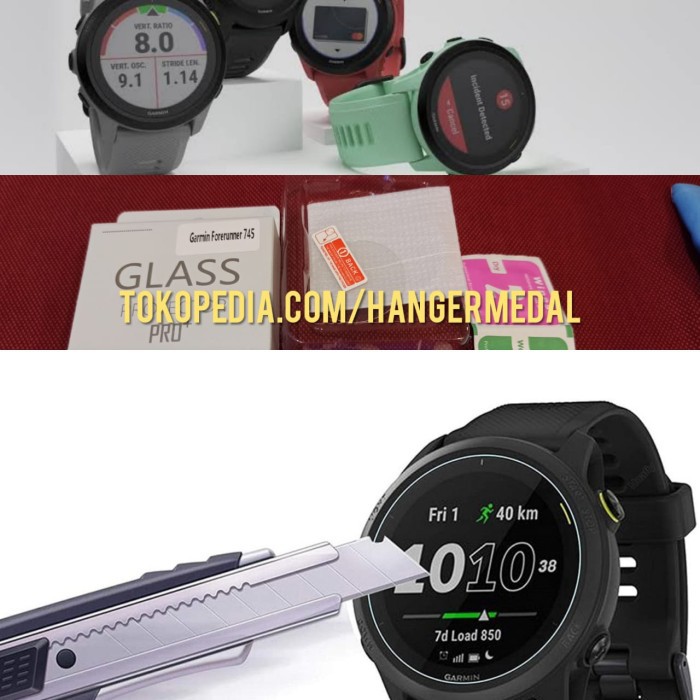 Tempered Glass ANTI GORES GARMIN FORERUNNER 745 FR