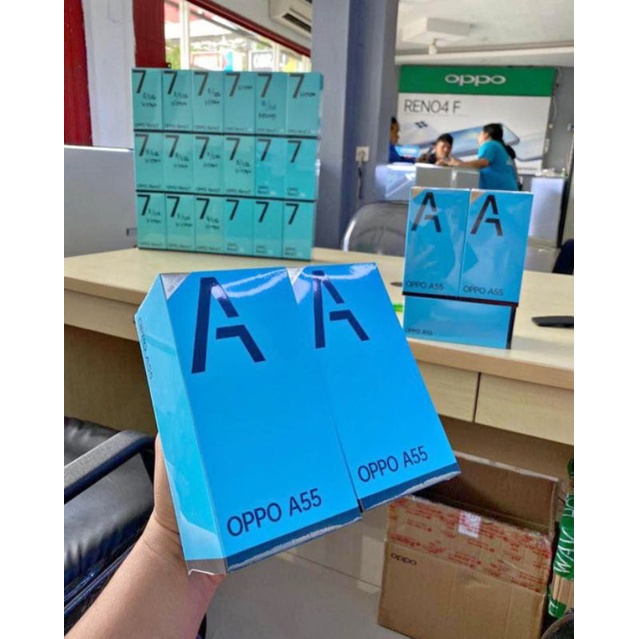 Oppo a55 4/64 baru