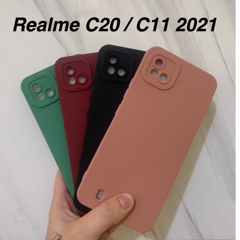 Case Realme C11 2021 C20 - Sofcase Luxury Procamera Matte - UA