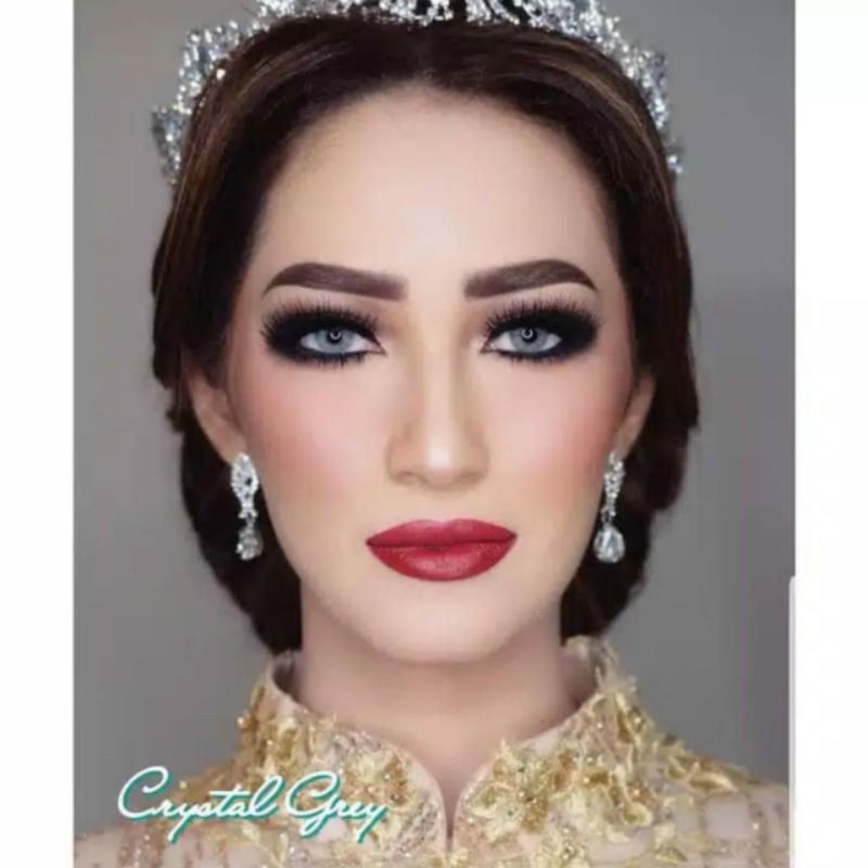 Softlens NEW MORE DUBAI CRYSTAL GREY MINUS -0.50 S.D -6.00