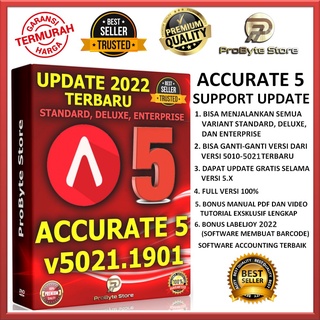 ACCURATE 5 Versi 5021.1901 Rilis 2022 Software Akuntansi Accounting Terbaru Full BISA UPDATE