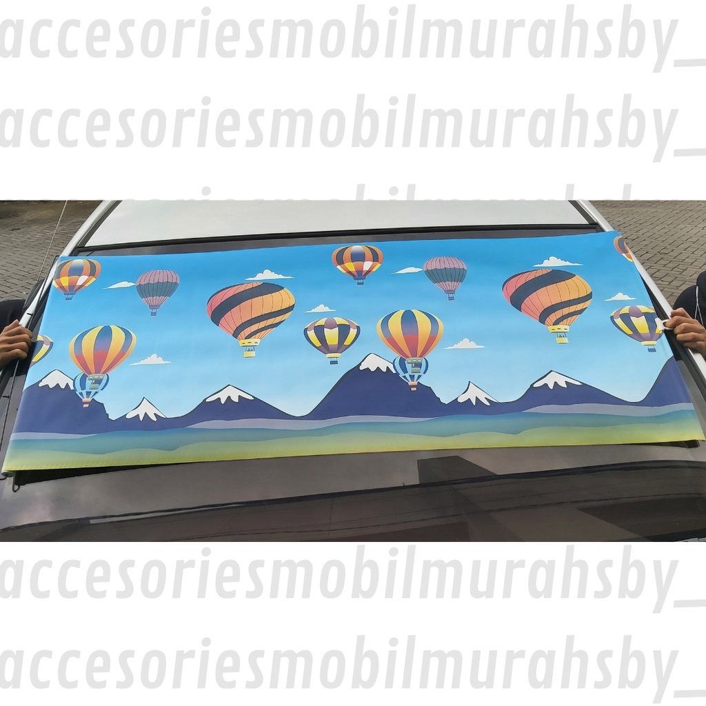 Sun Sheild Pelindung Matahari Kaca Mobil Krey Gulung Roll Universal