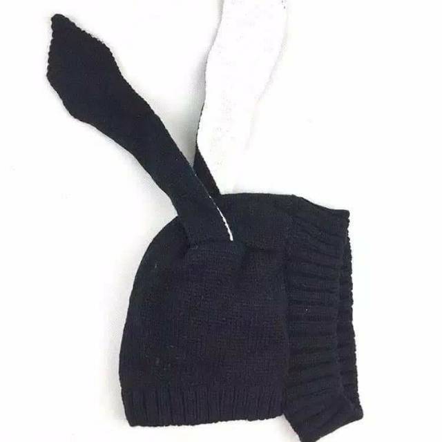 TOPI RABBIT BAYI TOPI KELINCI TOPI BAYI KARAKTER RABBIT HAT KOREAN HATp