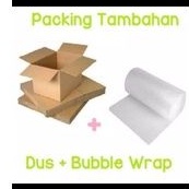 

Packing Tambahan (Kardus + Bubble wrap)