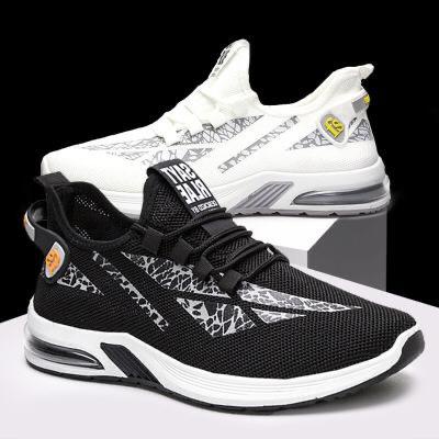 [ESSE] Import Sepatu Pria Sneakers  Running Fashion casual 007 putih