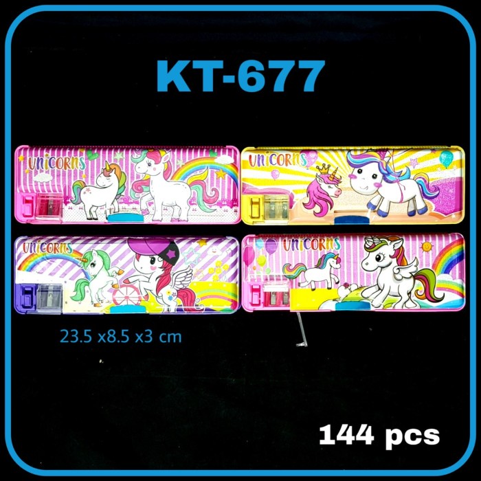 

Hemat Sos Kotak Pensil Magnet 8X23 Gliter A Tempat Pensil / Pensil Case Limited