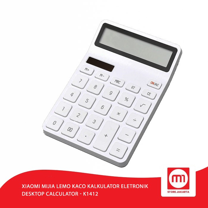 

Mijia LEMO KACO Kalkulator Eletronik Desktop Calculator - K1412