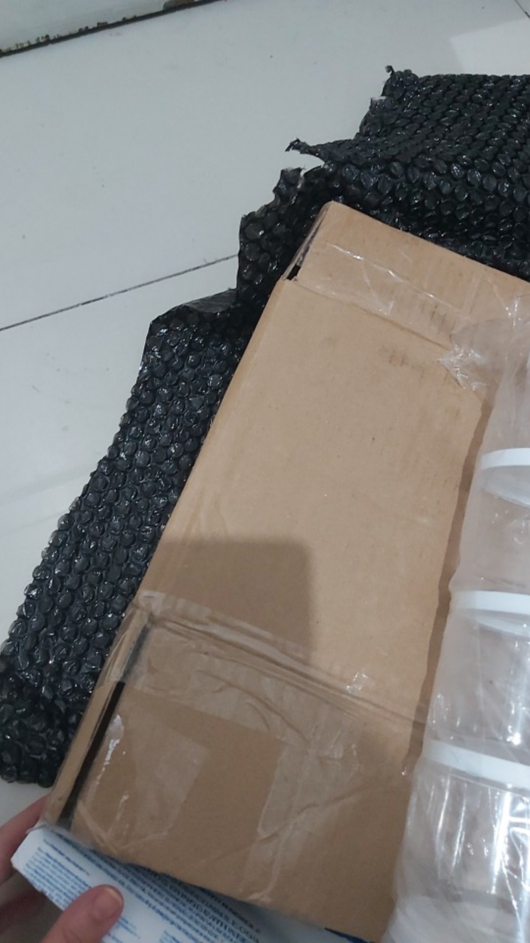 Buble Wrap + Kerdus Untuk Order Botol Agar Aman