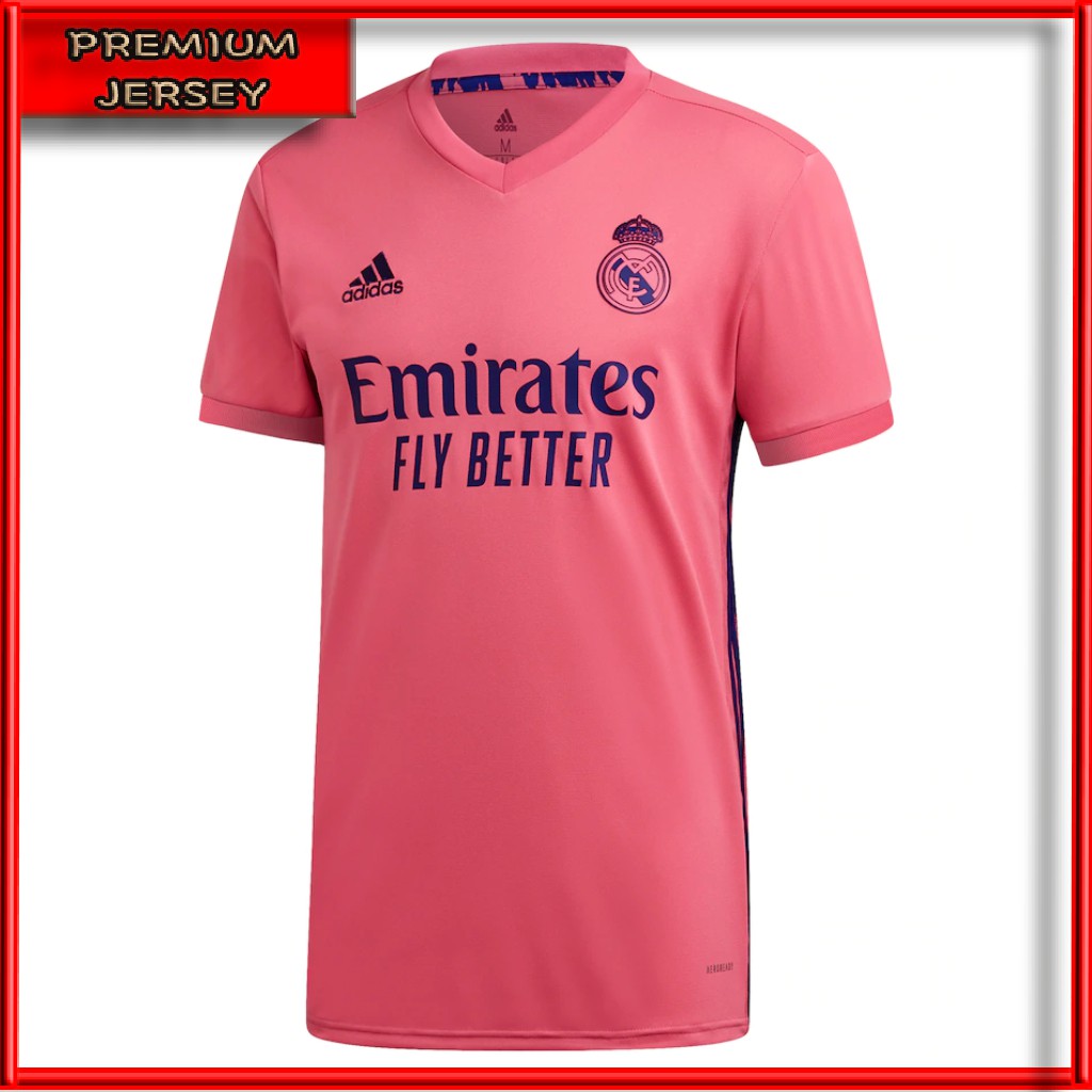 Jersey Bola Real Madrid Away 2020 2021 Grade Ori Premium Baju Bola Real Madrid Away Terbaru Import Shopee Indonesia