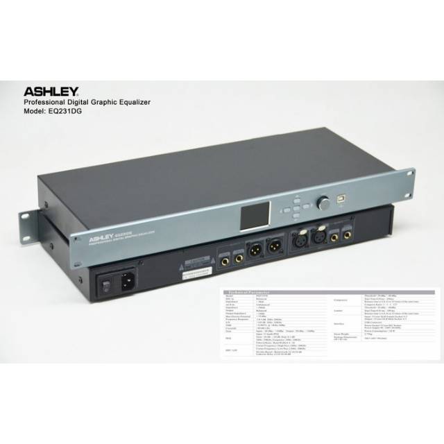 EQUALIZER ASHLEY EQ 231DG ORIGINAL