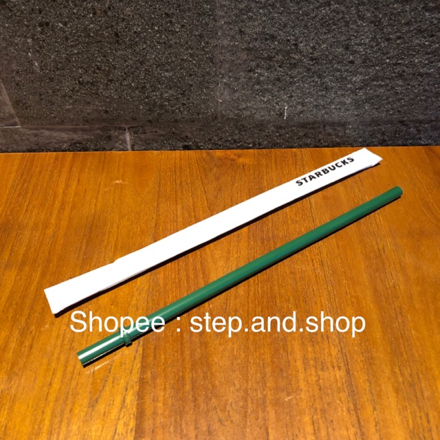 Starbucks Reusable Straw - Original - Sedotan - Green Colour