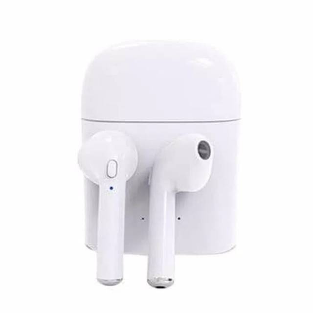 Headset i7S Sepasang Wireless Bluetooth Stereo With Charging Headset Bluetooth Sepasang